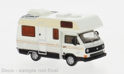 Brekina 33977 - H0 - VW T3 Gipsy Karmann Camper - weiß